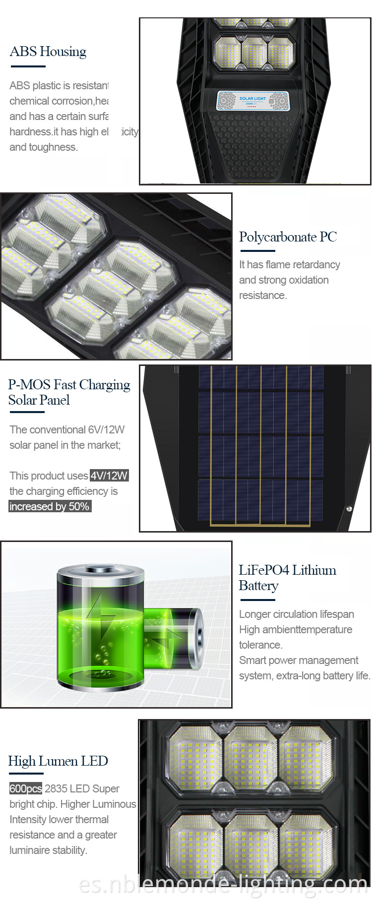 Solar-powered street lamp